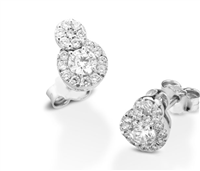 Orecchini CikOrefice Gioielli Donna in Oro Diamante ORPOP/1